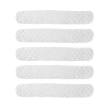 5 шт. хлопковые вкладыши для бюстгальтера 3 слоя под грудью поглотители пота многоразовые моющиеся вкладыши для бюстгальтера для женщин 5pcs A