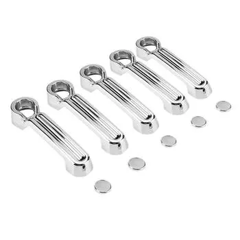 5 шт. хромированная накладка на заднюю дверную ручку автомобиля для Jeep Wrangler Liberty Dodge Nitro