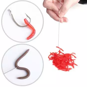 5 шт. игла для ловли дождевого червя, игла для наживки червей, игла из нержавеющей стали для ловли червей, рыболовная игла для ловли карпа 20cm