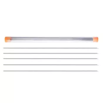 5 шт. иглы для ловли дождевых червей из нержавеющей стали рыболовные принадлежности (30см)