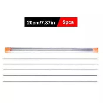 5 шт. иглы для ловли дождевых червей из нержавеющей стали рыболовные принадлежности (20см)