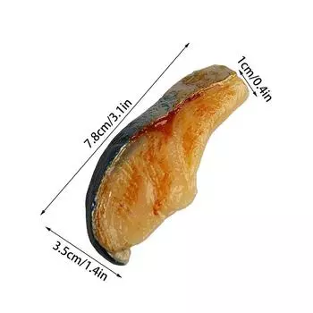 5 шт. имитация кубика рыбы для барбекю, креветки на гриле, кальмары на гриле, искусственная еда, морепродукты для барбекю, модель еды, реквизит для показа в ресторане