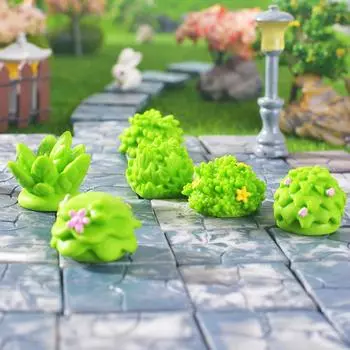 5 шт. Имитация травы, украшение для растений, креативное миниатюрное украшение для аквариума, садовые ландшафтные украшения