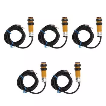 5 шт инфракрасный фотоэлектрический выключатель IP54 нормально закрытый модуль датчика обхода препятствий 300 мА AC902