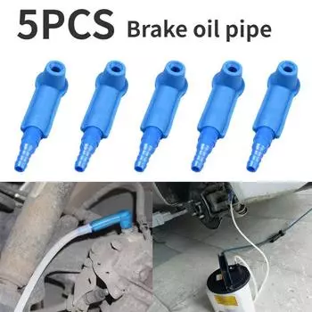 5 шт. Инструмент для замены тормозной жидкости, инструмент для замены тормозной жидкости автомобиля, набор для замены масла насоса, соединительный инструмент для замены воздуха