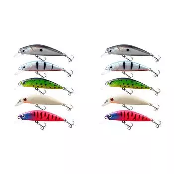 5 шт. искусственная твердая приманка для рыбалки 5 см медленно тонущие приманки рыболовные принадлежности