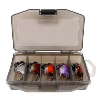 5 шт. Искусственные рыболовные приманки Жесткие приманки Тройной крючок Дизайн Плавающие Поверхностные Рыболовные Приманки Бионические 3D Приманки Летучая мышь 5pcs