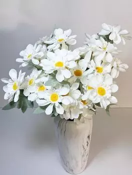 5 шт. искусственных цветов, польских хризантем, шелковых цветов, искусственных польских хризантем для украшения дома, ресторана, свадьбы, улицы вино красного