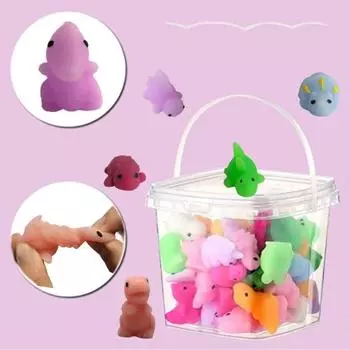 5 шт. Экологически чистые мягкие TPR игрушки для снятия стресса милые животные сжимаемые игрушки креативный подарок непоседа