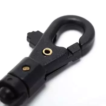 5 шт. карабин с вращающейся пряжкой и зажимом для ключей Quickdraw брелок для рюкзака из паракорда