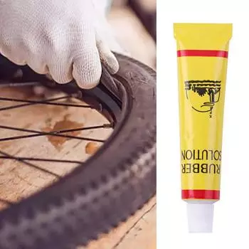 5 шт. клей для ремонта шин для велосипедных мотоциклетных шин, автомобильные инструменты, заплатки для велосипедных проколов, цемент T O7X4 White-5pcs