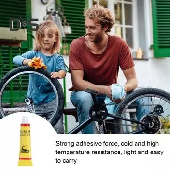 5 шт. клей для ремонта велосипедных шин, универсальный резиновый клей для шин горного шоссейного велосипеда, мотоцикла, резиновая заплатка для внутренней камеры, резиновый раствор для ремонта проколов белый