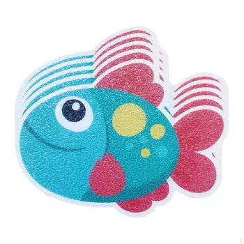 5 шт. клейкая ванна противоскользящая наклейка нескользящая аппликация симпатичная наклейка для душа ванная комната ванна Fish