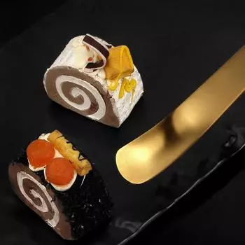 5 шт. кофейная ложка из нержавеющей стали с плоской головкой десертная ложка для мороженого торта молока чая эспрессо ложка для размешивания барная кухонная утварь