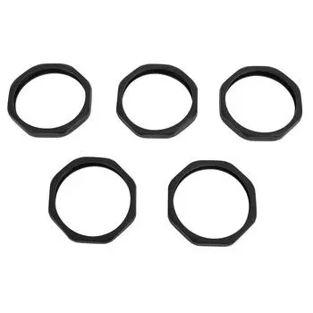 5 шт. кольцо для микрофона, противоскользящее, силиконовое, круглое, для микрофона, противоскользящее, набор для вечеринок KTV, конференц-зал