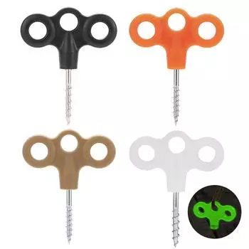 5 шт. колышек для кемпинга, переносные гвозди для палатки, кемпинговые колышки, уличное оборудование *AU хаки