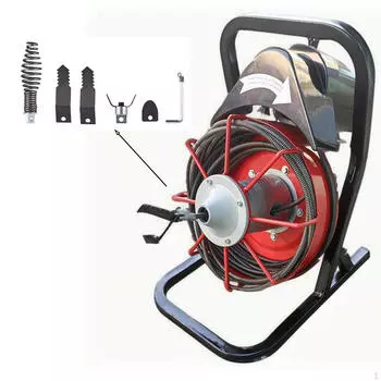 5 шт. комбинированные режущие головки для прочистки труб, сантехнический инструмент, головки для прочистки труб