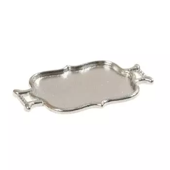 5 шт./компл. 1:12 Кукольный домик Миниатюрный металлический кухонный чайный сервиз Модель горшочка кувшина тарелка One Size