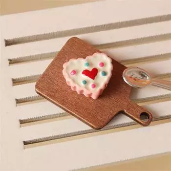 5 шт./компл. 1:12 Миниатюрная разделочная доска для кукольного домика, имитация разделочной доски, разделочная доска для хлеба, десертная доска, модель кухонного декора, игрушечный кукольный домик, аксессуары