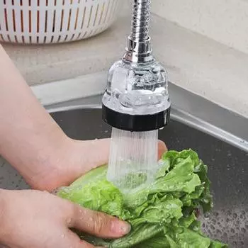 5 шт./компл., 3 удлинителя, фильтрующие шестерни, распылитель для крана под давлением, насадка для мытья фруктов 2