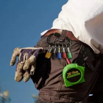 5 шт./компл. 45295 дюймовый держатель бит брелок удлинители цветные шестигранные отвертки держатель бит чёрный