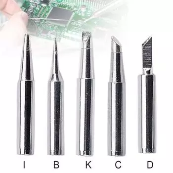 5 шт./компл. I/B/K/3C/2.4D 900M бессвинцовый паяльник с острой головкой, набор инструментов
