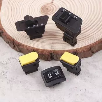 5 шт./компл. кнопка переключения мотоцикла фара клаксон диммер поворотник одиночный стартер дальний ближний свет электрическая кнопка запуска для мото
