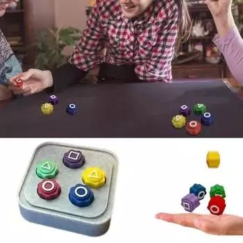 5 шт./компл. корейская традиционная игра по ловле камней, тренировка координации рук и глаз, игрушки для ловли камней для детей и взрослых, семейная вечеринка, игрушка для ловли камешков