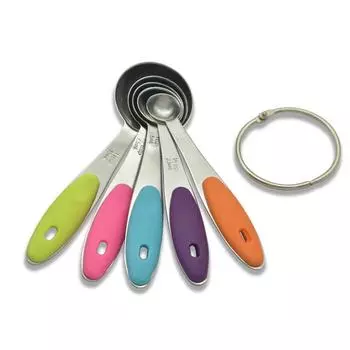 5 шт./компл. мерная ложка, мерный стакан из нержавеющей стали, инструменты для выпечки 5pcs/set