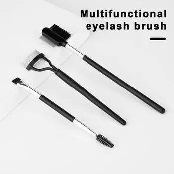 5 шт./компл., набор многофункциональных кистей для туши, щеточка для ресниц, щеточка для естественных лифтинговых эффектов и улучшения нижних ресниц, расческа для ресниц из нейлоновой шерсти для женщин 1 Set
