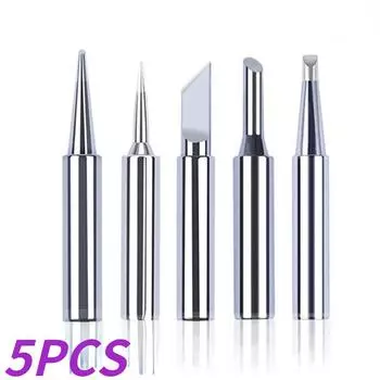 5 шт./компл. наконечники для паяльника, сменный наконечник для электрического паяльника «сделай сам», ремонт наконечника