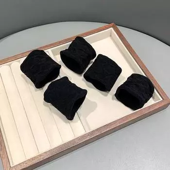 5 шт./компл. Новые женские и детские цветные нейлоновые эластичные резинки для волос, держащие хвост, маленькие резинки для волос, резинки для волос, резинки для волос Style 1 Checkered