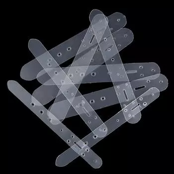 5 шт./компл., пластиковые кожаные ремни с пряжкой, головной конец, ориентация, дырокол, кожаные инструменты