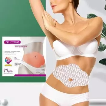 5 шт./компл. пластырь для похудения ультратонкий дышащий пластырь для похудения пупка пластырь для живота для женщин 5pcs