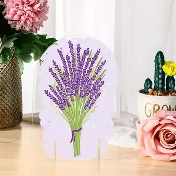 5 шт./компл., прозрачный акриловый держатель для карточек, акриловая арка для стола, знак меню, подставка для фото для западного ресторана, многоразовое название стола прозрачный