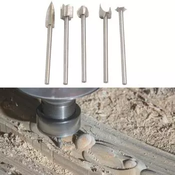 5 шт./компл. резак для резьбы по дереву 3/4/5 мм, простой в установке ручной инструмент, резьба по дереву, гравировка 3mm