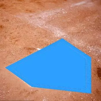 5 шт./компл. резиновые основания для бейсбола, бросающиеся вниз, с домашней пластиной для бейсбола, софтбола, кикбола, заднего двора, резиновые основания белый