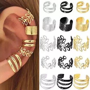 5 шт./компл. серьги, темпераментные украшения с открытием суставов, рождественский подарок, женские повседневные украшения, элегантные серьги для девочек, индивидуальный набор серебряный