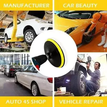 5 шт./компл. шерстяной полировальный диск для полировки воском размеры 75-180 мм полировальная машина для ухода за лакокрасочным покрытием автомобиля подушечки для авто косметических инструментов аксессуары