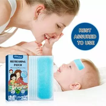 5 шт./компл., ультратонкая охлаждающая наклейка, быстро уменьшающая тепло, устойчивая к температуре, мешок для холодного льда