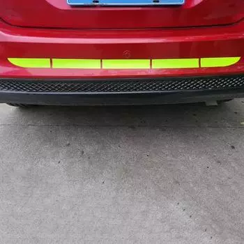 5 шт./компл. уникальная светоотражающая лента для стайлинга автомобиля, автомобильные аксессуары, полоска для мотоцикла красный