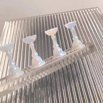 5 шт./компл. высококачественная модная мини-пластина для демонстрации накладных ногтей, подставка для тренировок и домашнего использования 5pcs