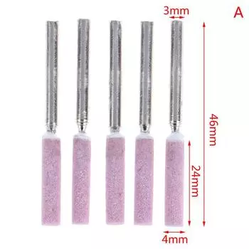 5 шт./компл. заточка цепной пилы, шлифовальный камень, сменные детали инструмента