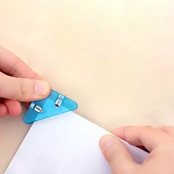 5 шт./компл. зажимы для шитья, швейные инструменты, красочные угловые зажимы, креативные треугольные швейные аксессуары, инструмент для шитья, рукоделия, стежка