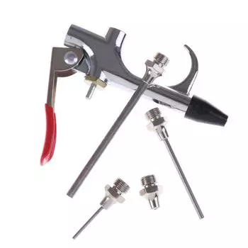 5 шт. комплект для продувки воздушного компрессора, насадки для накачивания иглы, пистолет-распылитель, инструмент