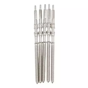 5 шт. комплект из 5 шт. часов со стальным штоком и заводной головкой, запасные части для часов Nh35 Nh36 Nh38 Nh39, аксессуары для часов армия зеленый