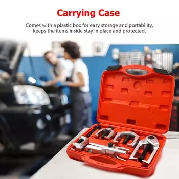 5 шт. комплект сепаратора шарового шарнира Pitman Arm Съемник наконечника рулевой тяги Инструмент для удаления разветвителя 5 PCS