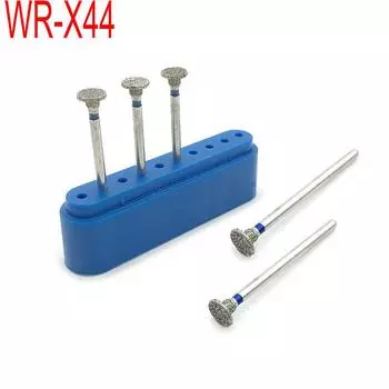 5 шт./кор., стоматологические алмазные боры, дрели, стоматологические боры Dia-burs для высокоскоростных наконечников, средние стоматологические инструменты WR-X44