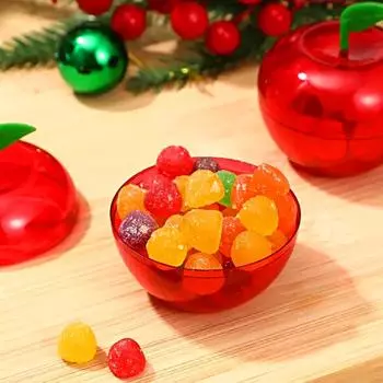 5 шт. коробка для яблок коробка для конфет подарочная банка для печенья шоколадная упаковка яблоко контейнер для яблок S