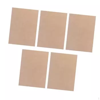 5 шт. коврик для выпечки, листы для гриля, профессиональные, легко чистящиеся, 60x40 см, бумага для подкладки для фритюрницы